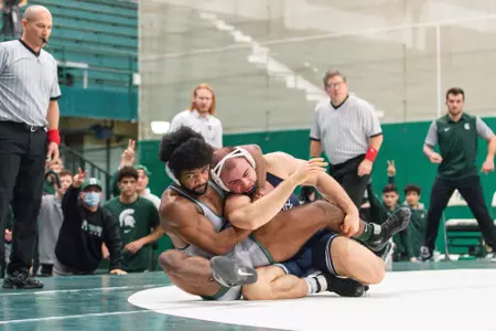 Cameron Caffey vs. Penn State on Jan. 23, 2022