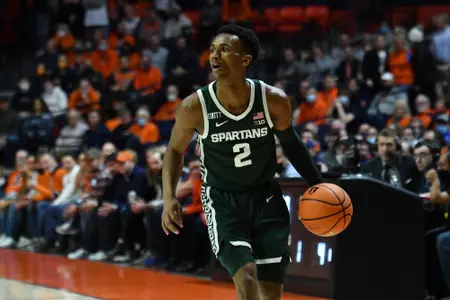 Tyson Walker at Illinois on Jan. 25, 2022