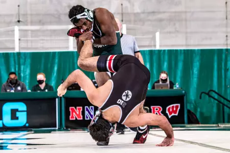 Rayvon Foley vs. Ohio State on Jan. 8, 2022
