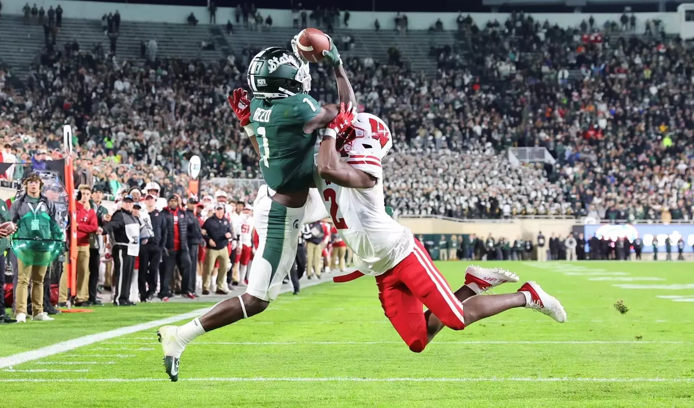 Jayden Reed vs Wisconsin