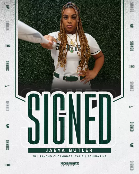 Jaeya Butler, softball, signing day 2022