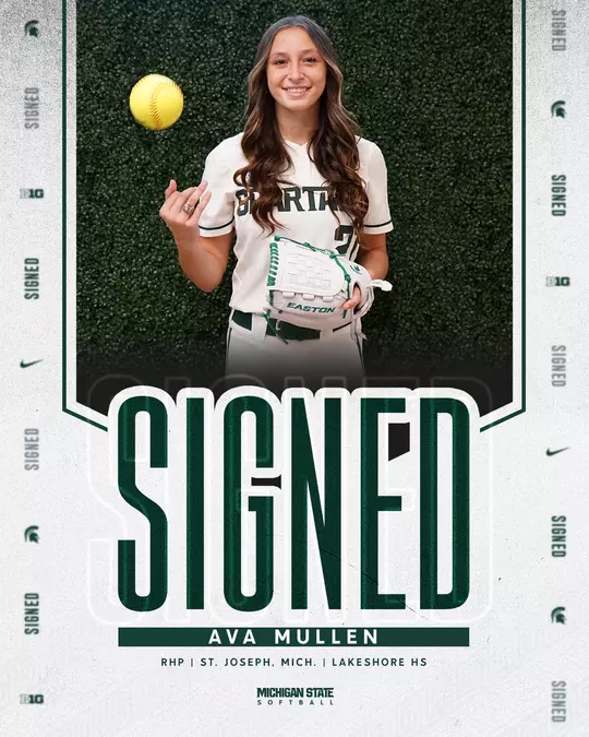 Ava Mullen, softball, signing day 2022