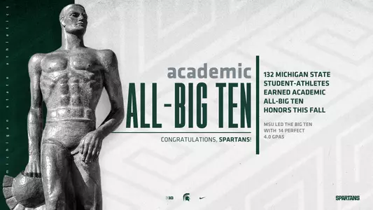 22 Fall Academic All-Big Ten graphic