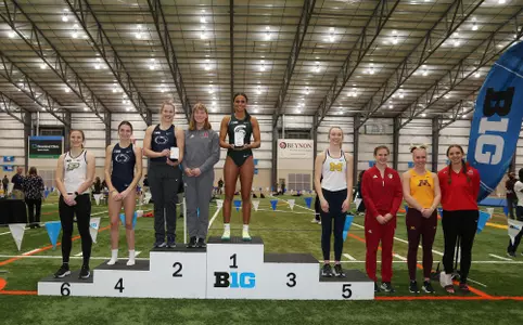 Sophia Franklin at the 2022 Big Ten Indoor Championships