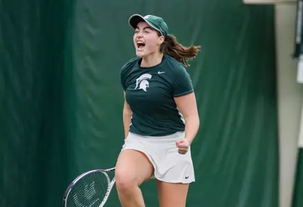 Charlotte Gisclon vs. Arizona on Feb. 9, 2022