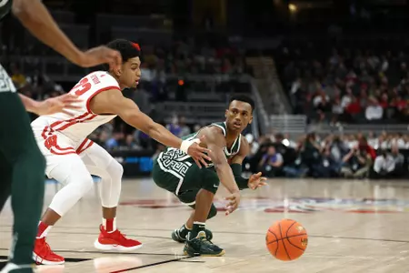 Tyson Walker at the 2022 Big Ten Tournament vs. Wisconsin