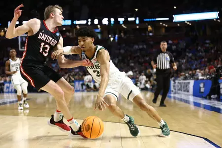 Jaden Akins vs. Davidson in the 2022 NCAA First Round