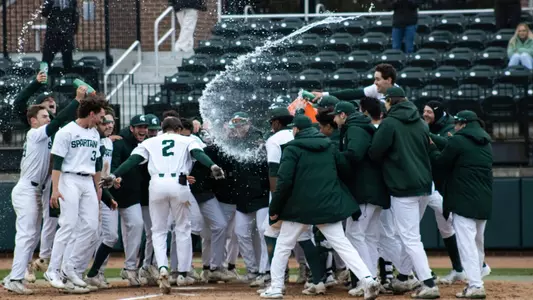 Team, Dillon Kark walk-off home run celebration