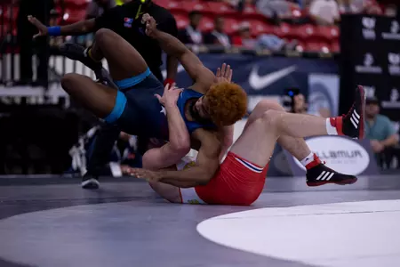 Cameron Caffey at the 2022 U.S. Open