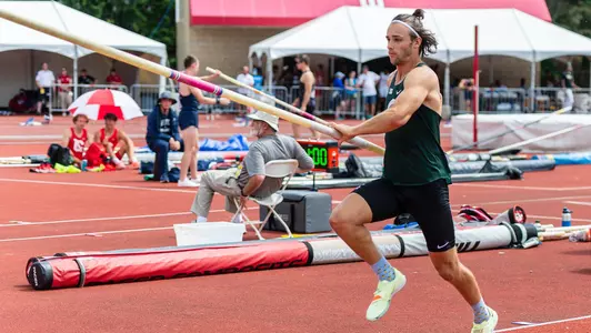 Trevor Stephenson at the 2022 NCAA East Preliminary Round