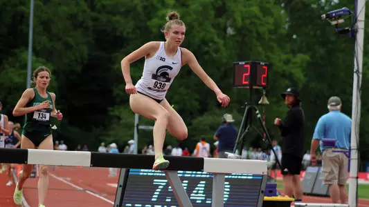 Kate Stewart-Barnett at the 2022 NCAA East Preliminary Round