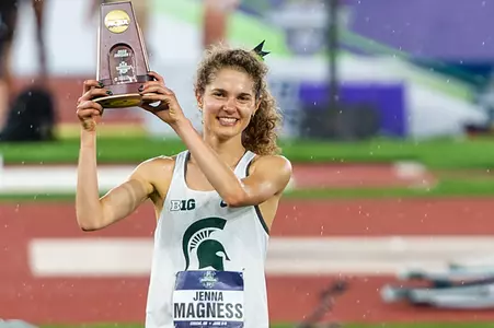Jenna Magness after placing third in women's 10,000m at the 2022 NCAA Outdoor Championships