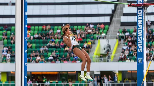 Sophia Franklin in women's pole vault at the 2022 NCAA Outdoor Championships