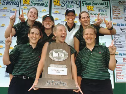 Women's Golf 2001 Big Ten Champions