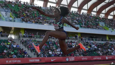 Tori Franklin at Olympic Trials