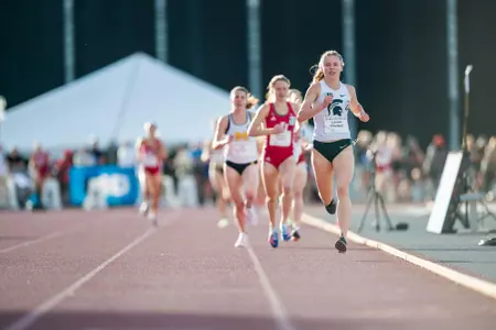 Lauren Freeland at the 2022 Big Ten Outdoor Championships