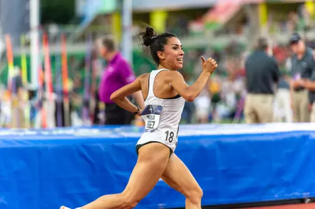 Makayla Perez at the 2022 NCAA Outdoor Championships