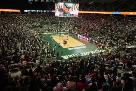 Breslin Attendance Record VB, volleyball, 2023, Nebraska
