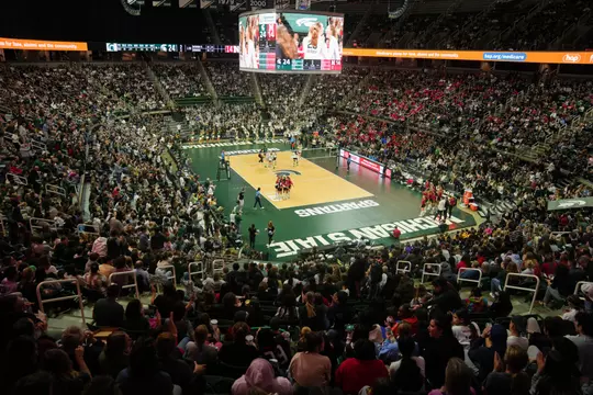 Breslin Attendance Record VB, volleyball, 2023, Nebraska