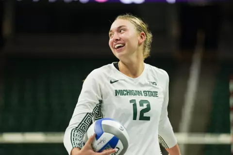 Evie Doezema, volleyball, 2023, pink game