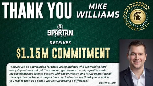 Mike Williams, Spartan Fund, 2023 gift