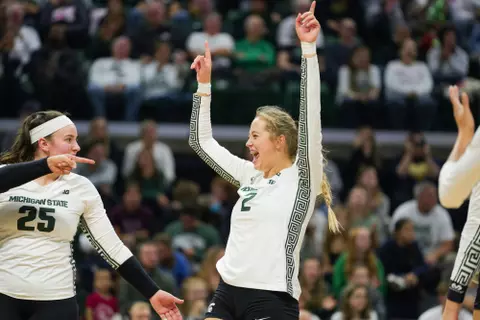 Karolina Staniszewska, volleyball, 2023, home Michigan