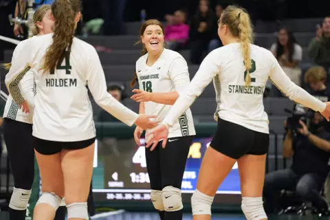 Rachel Muisenga, volleyball, 2023, home Michigan