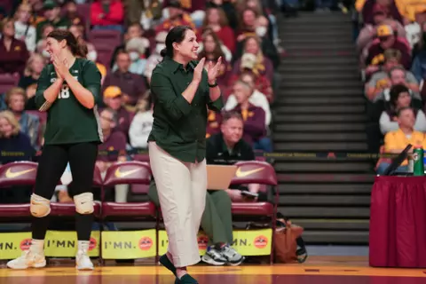 Leah Johnson, volleyball, 2023, at Minnesota