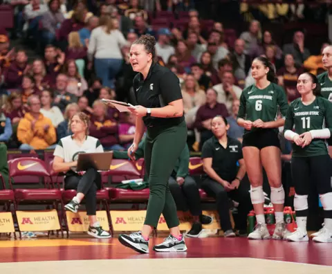 Maddie Beal, volleyball, 2023, at Minnesota