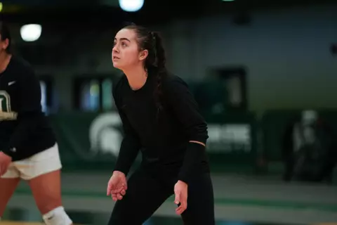 Avery Horejsi, volleyball, 2023, practice