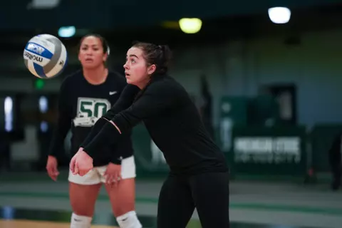 Avery Horejsi, volleyball, 2023, practice
