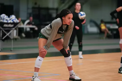 Makya Clayton, volleyball, 2023, practice