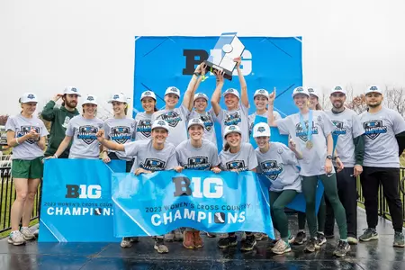 Womens Cross Country big ten champs