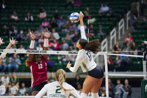 Aliyah Moore, Volleyball, 2023, Wisconsin