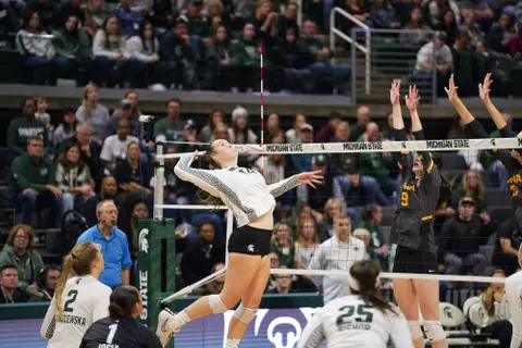 Taylah Holdem, volleyball, 2023, Iowa
