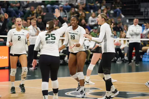 Amani McArthur, volleyball, 2023, Iowa