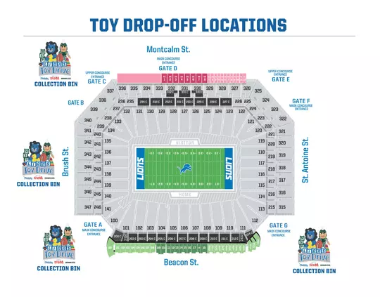 Toys for Tots Map