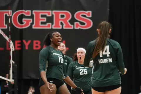 Amani McArthur, volleyball, 2023, at Rutgers