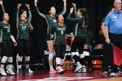 Makya Clayton, volleyball, 2023, at Rutgers