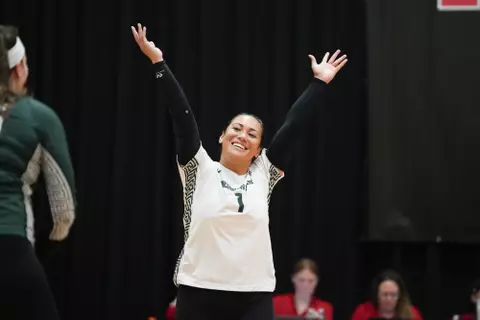 Nalani Iosia, volleyball, 2023, at Rutgers