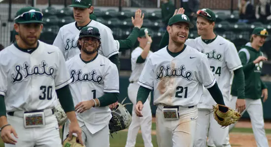 Post-game high fives