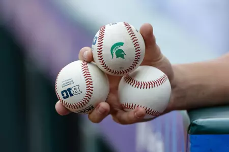 Spartan head baseballs