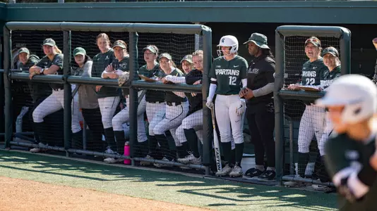 Softball, dugout, 2023, Iowa