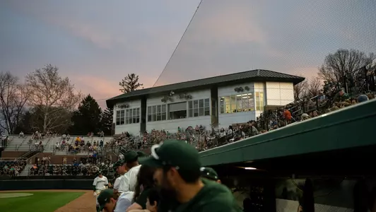 McLane Stadium at Kobs Field grandstand and pressbox