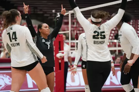Celebration, volleyball, 2023, Tulsa
