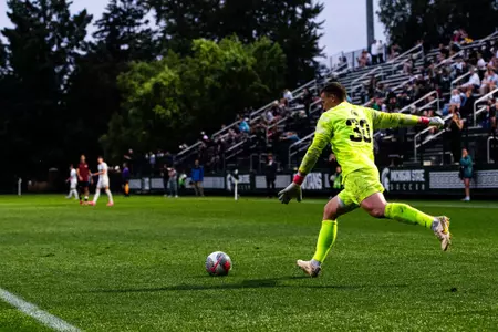 Zac Kelly, RS sophomore goalkeeper
(Photo by Jack Moreland/WDBM Sports/Michigan State University)
