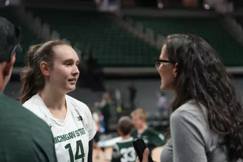 Taylah Holdem and Dana Cooke, volleyball, 2023, UNC