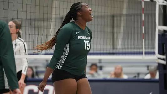 Amani McArthur, volleyball, 2023, Binghamton