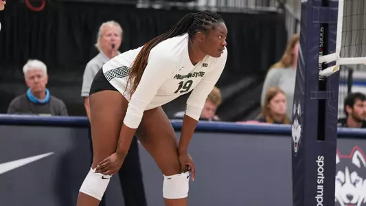 Amani McArthur, volleyball, 2023, Brown