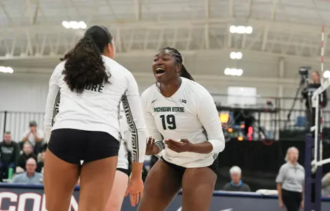 Amani McArthur, volleyball, 2023, Brown